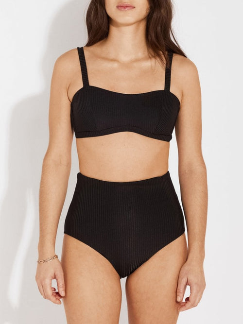 Haut De Maillot Tiga - Black Folk-