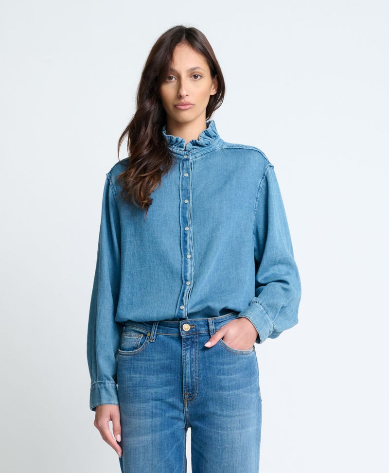 Chemise Carey - Indigo