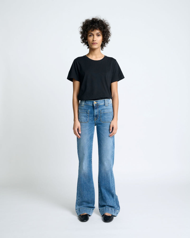 Jean Riley Flare - Bleu 223