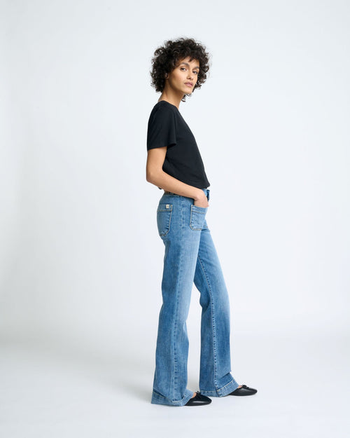 Jean Riley Flare - Bleu 223