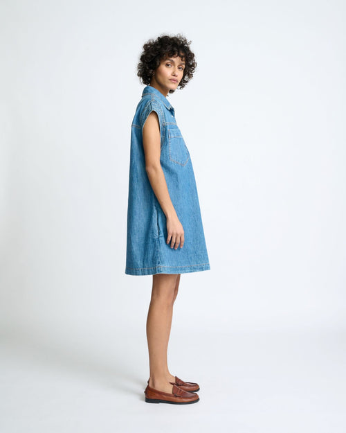 Robe Thalie - Indigo