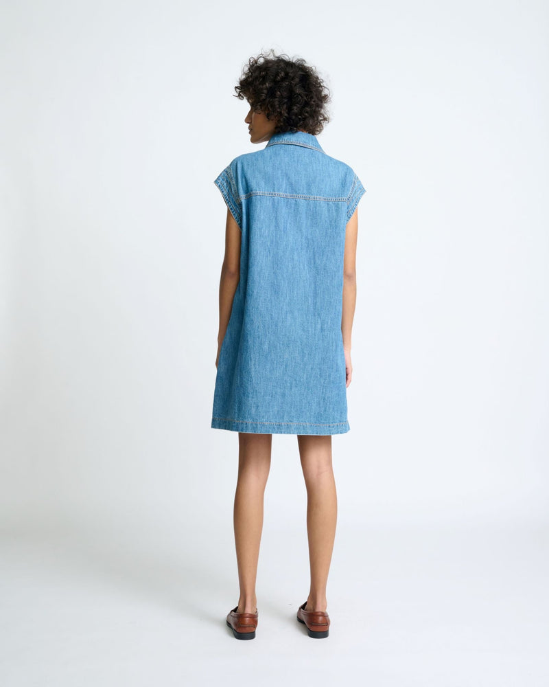 Robe Thalie - Indigo
