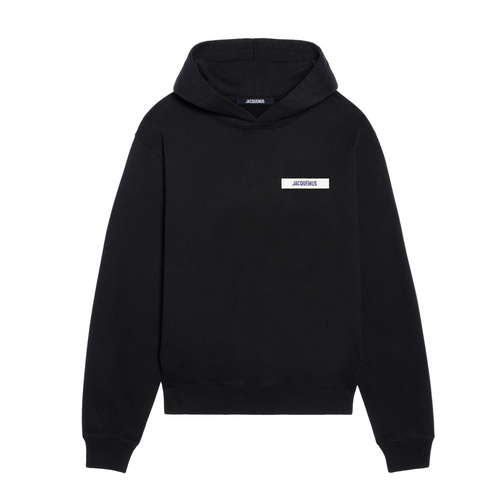 Hoodie avec Capuche Gros Grain – Jacquemus – Noir
