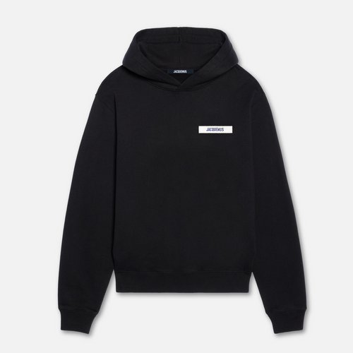 Hoodie Avec Capuche Gros Grain – Jacquemus – Noir