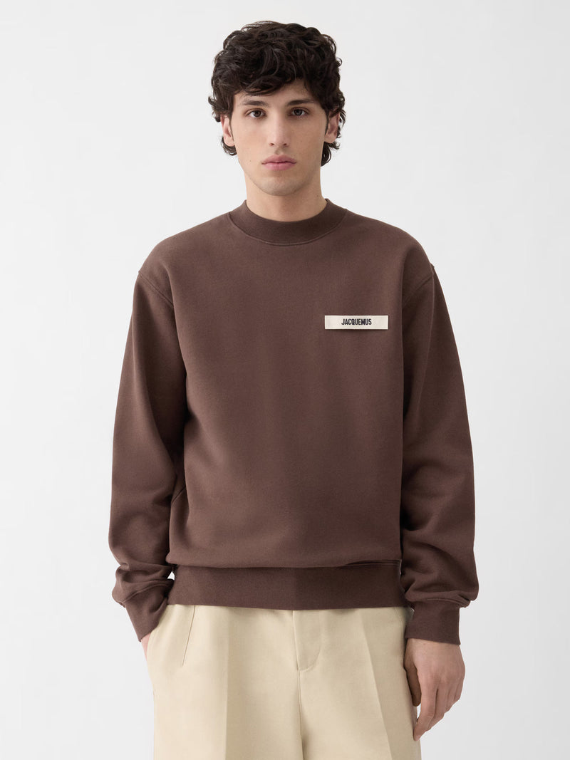 Le Sweatshirt Gros Grain – Jacquemus – Marron