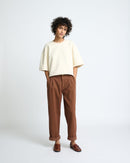 Pantalon Fresco Relaxed - Mocca