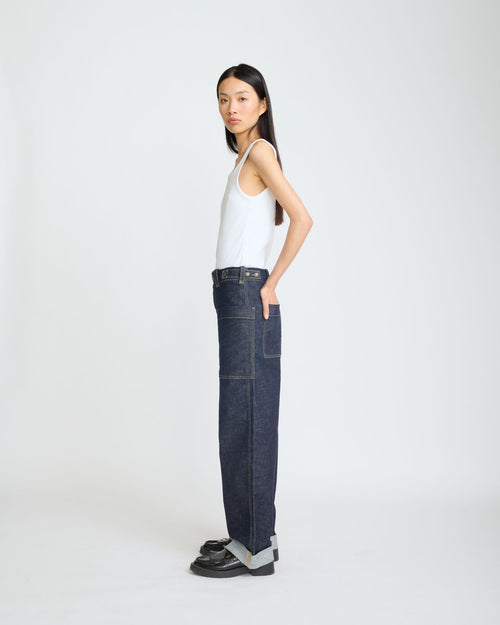 Jean Wendy Wide Leg - Water Wash