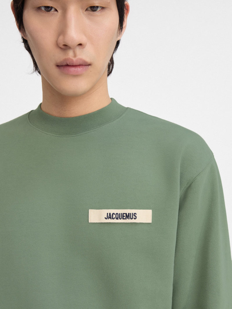 Le Sweatshirt Gros Grain – Jacquemus – Light Kaki