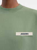 Le Sweatshirt Gros Grain – Jacquemus – Light Kaki