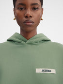 Le Hoodie Gros Grain – Jacquemus – Light Kaki