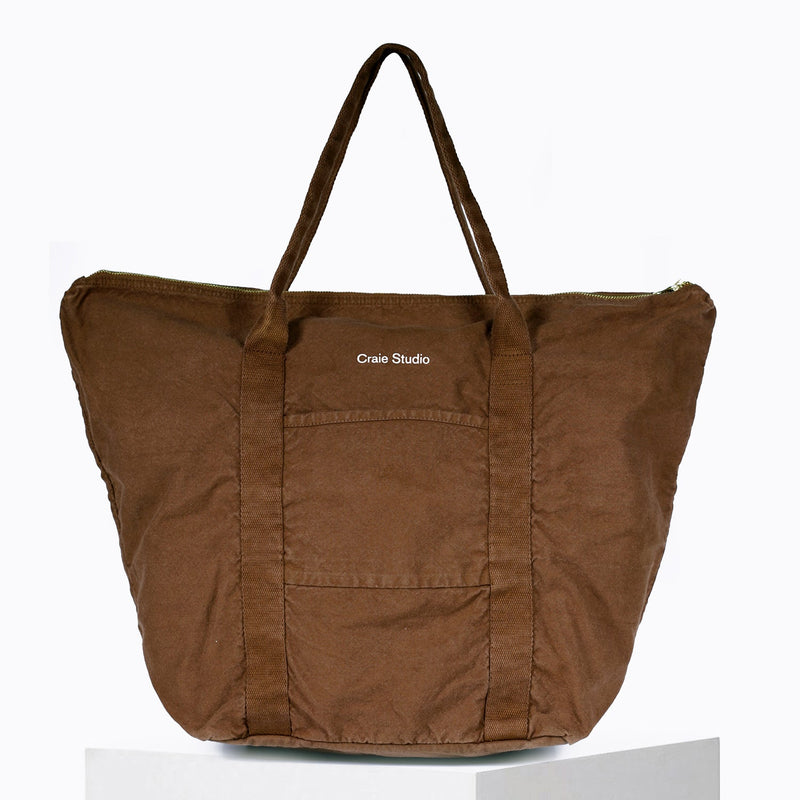 Sac 24H Coton Chocolat