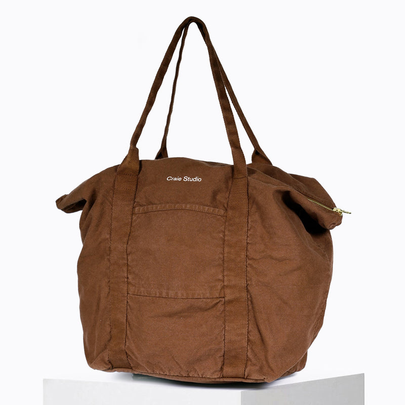 Sac 24H Coton Chocolat