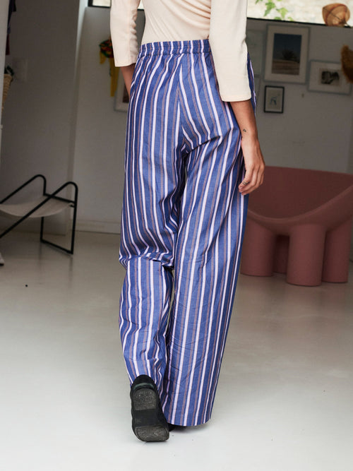 Short Gustave - Marine Popeline