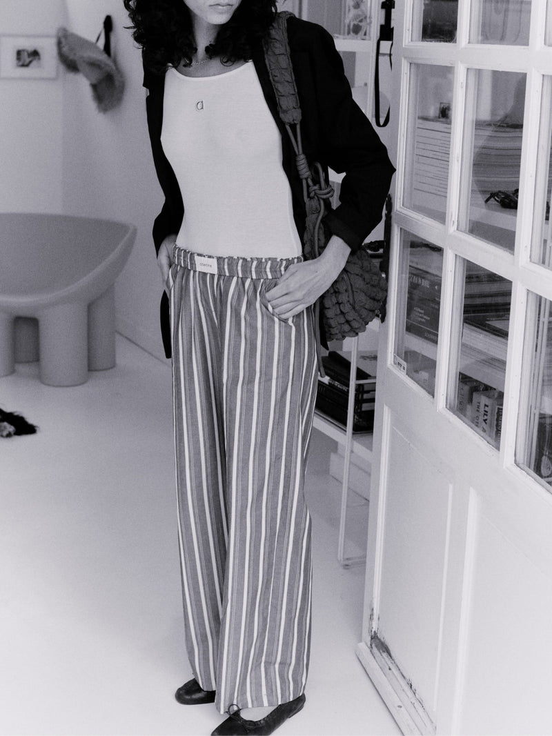 Short Gustave - Marine Popeline