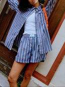 Chemise Julio - Marine Popeline