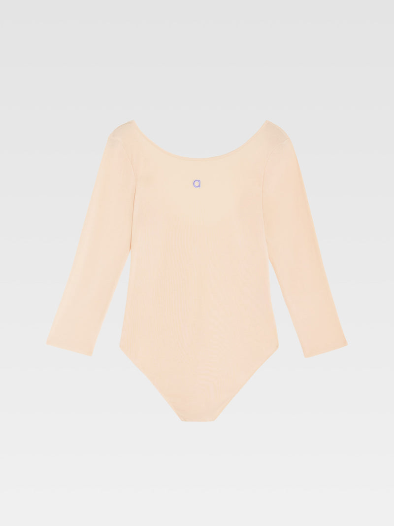 Violet Bodysuit - Apricot