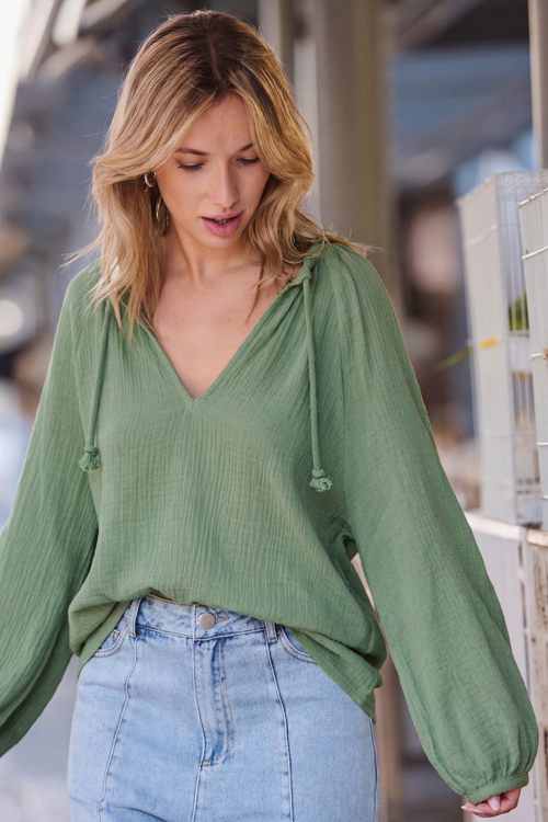 Blusa Barón Verde