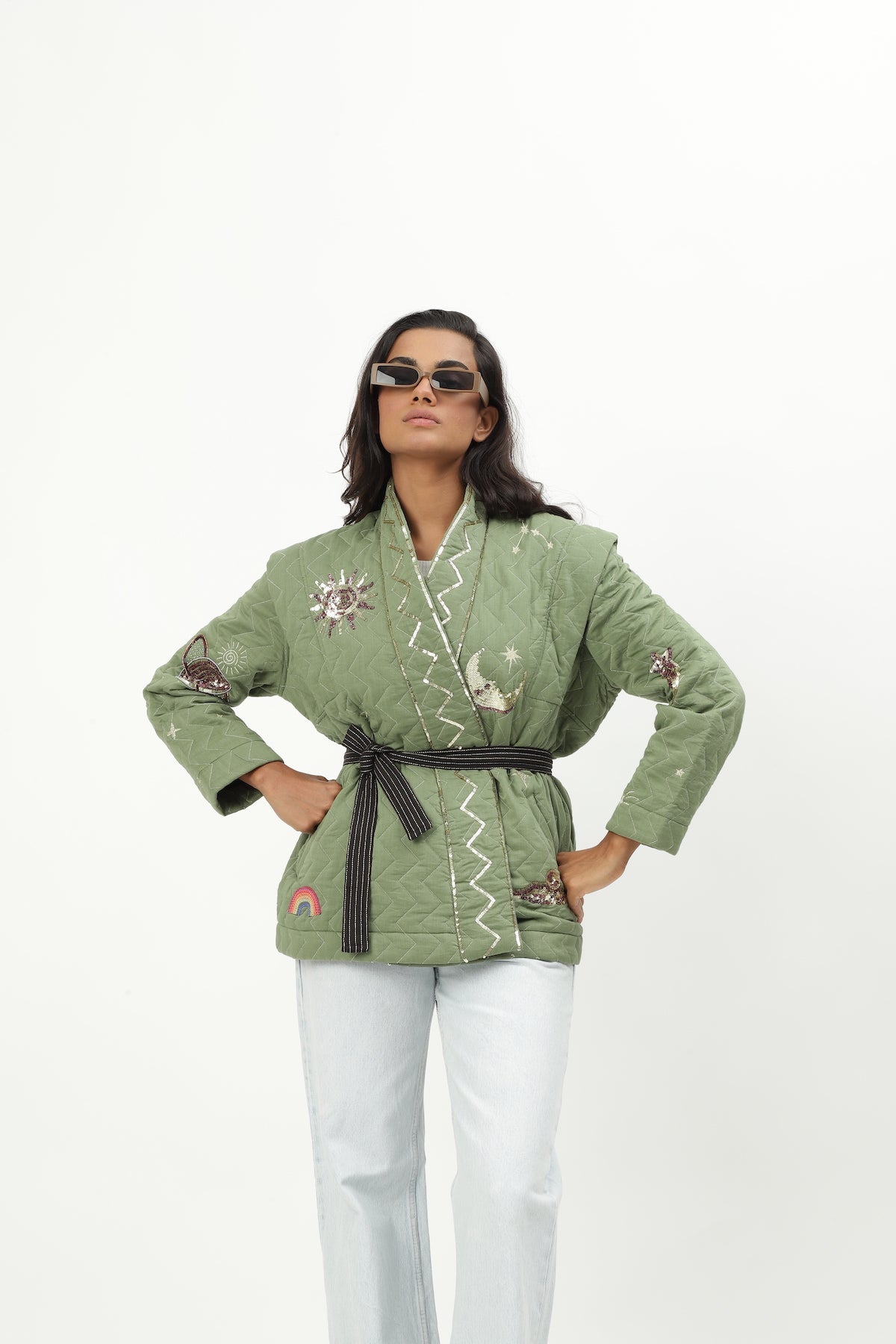 Stella Kimono - Khaki