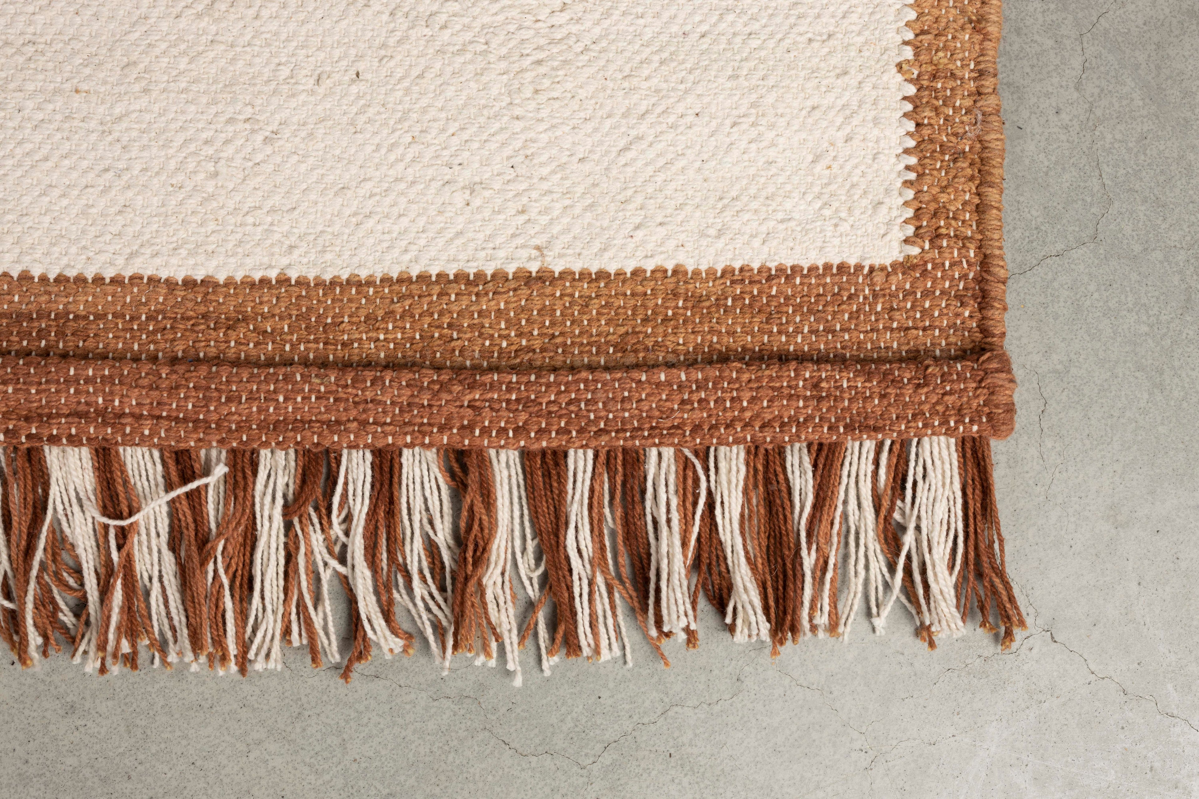 Gambit - Tapis - Coton - Beige/Terracotta