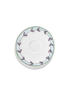 Midnight Flowers - Lot De 2 Soucoupes Pour Tasse À Thé - Porcelaine Bone China - Blossom Milk