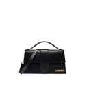 Sac Jacquemus Le Grand Bambino - Gold Logo - Femme - Black