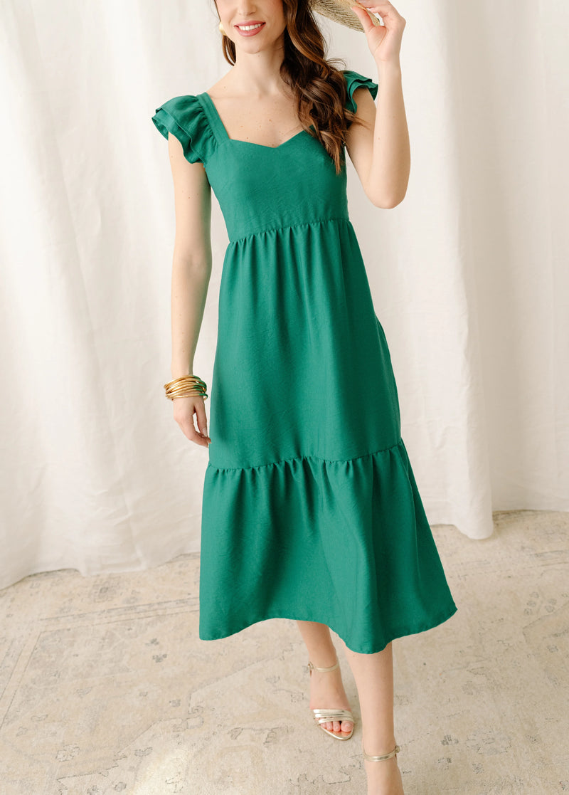 Robe Carmen Emeraude