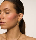 Small Bow Single Stud Earring - Gold or Silver