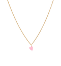 Collier Rose Heart Beat