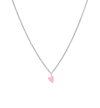 Collier Rose Heart Beat