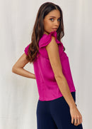 Top Marta Magenta Violine