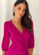 Robe Teodora Magenta Violine