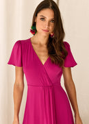 Robe Talia Magenta Violine