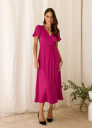 Robe Talia Magenta Violine