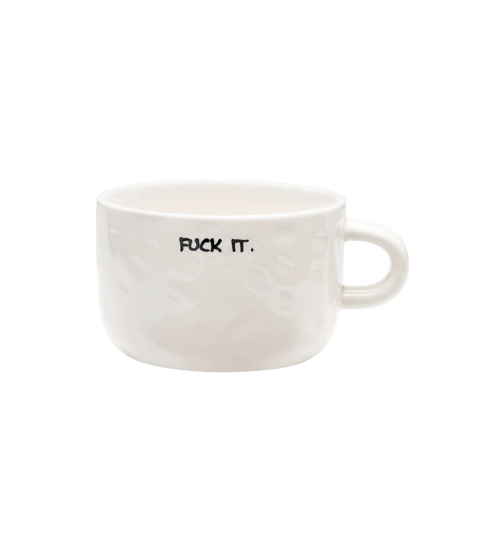 Mug À Cappuccino Fuck It