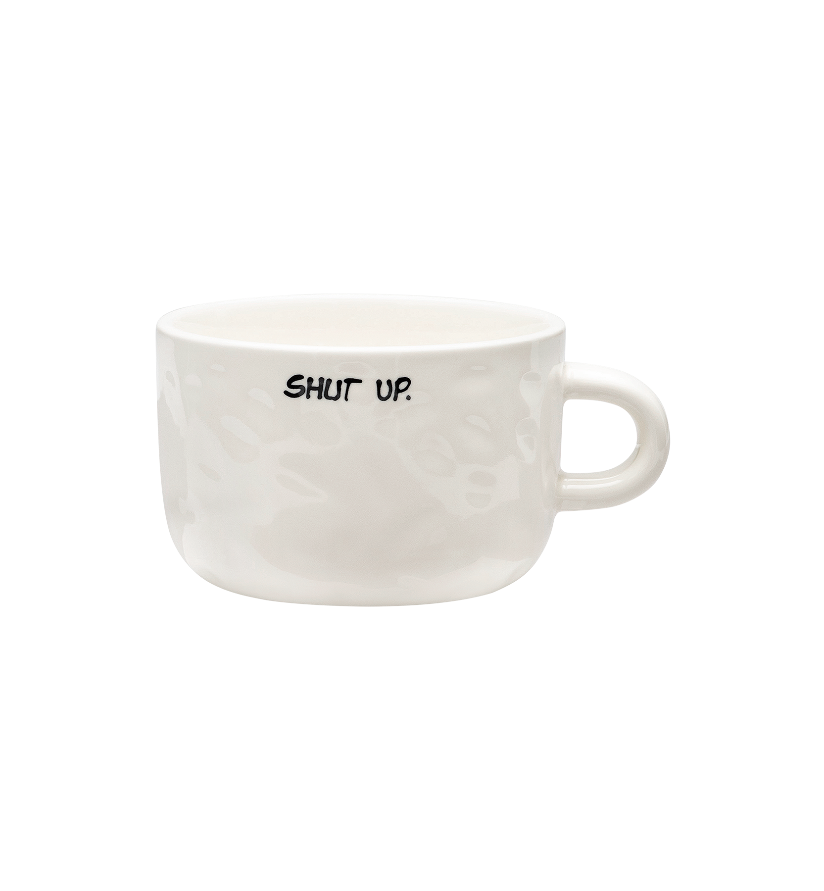 Mug À Cappuccino Shut Up