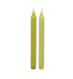 Bougies Olive - Lot De 2