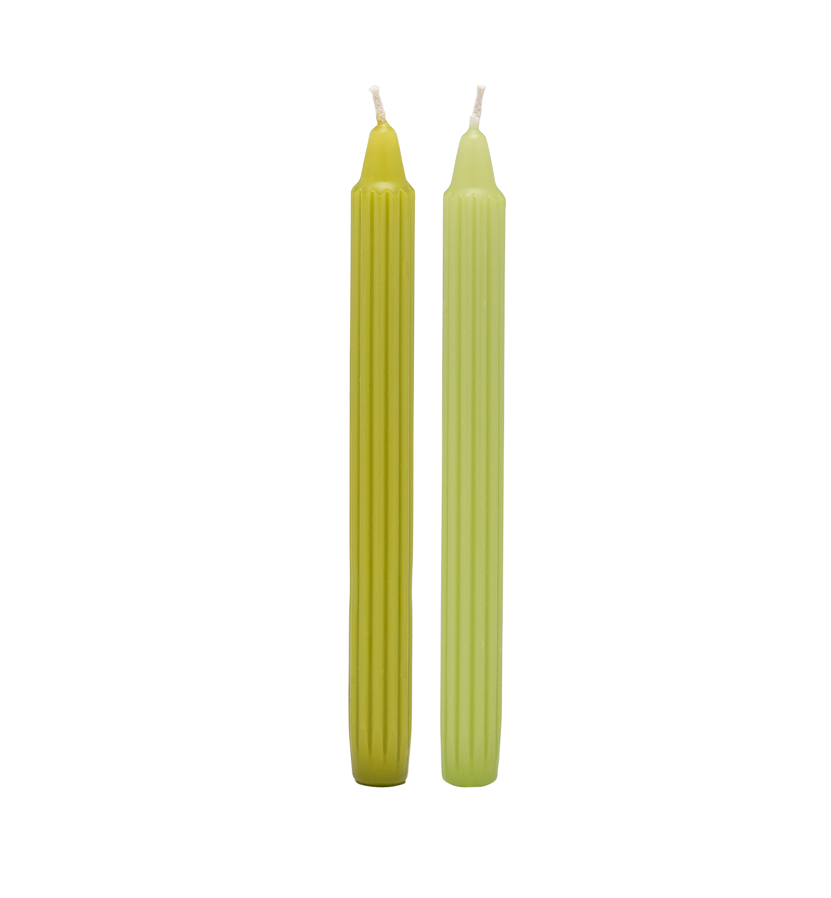 Bougies Olive - Lot De 2