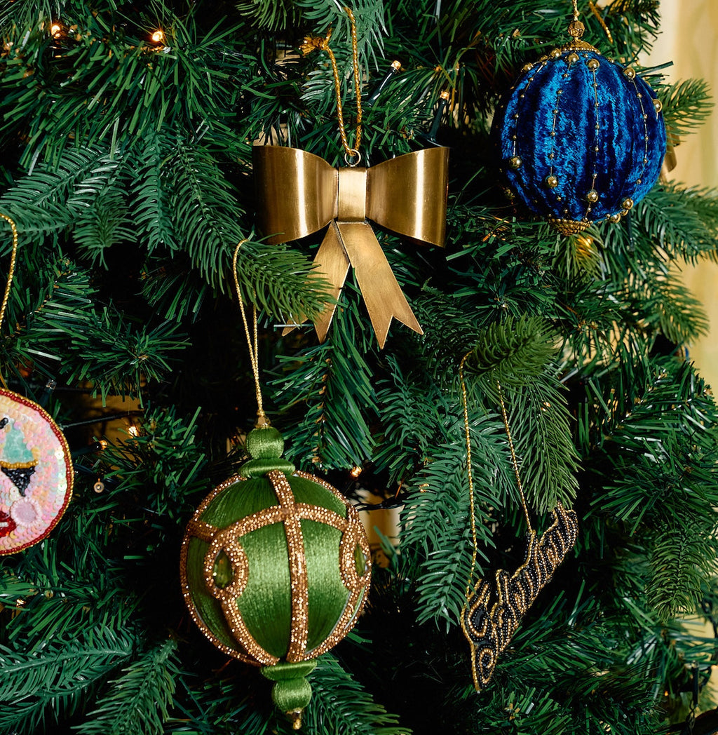 Suspension De Noël Golden Fern