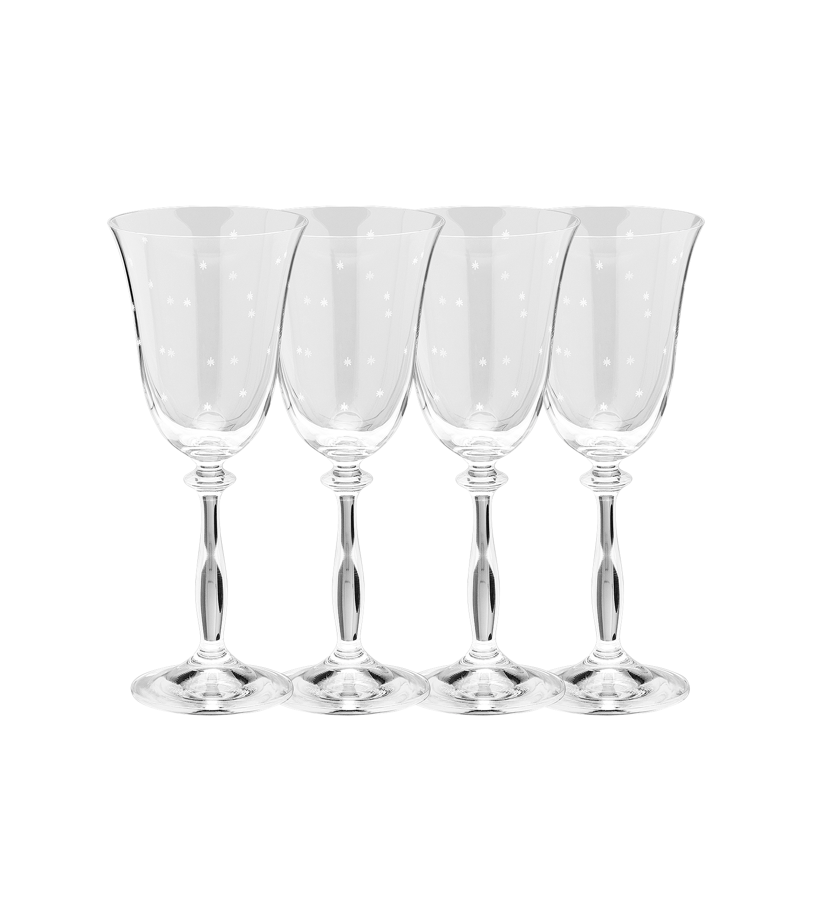 Verres À Vin Starry Eve - Lot De 4