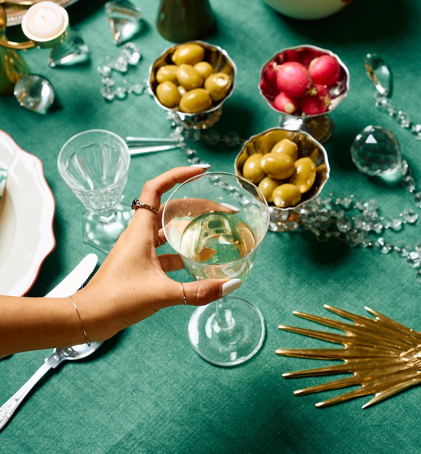 Verres À Vin Starry Eve - Lot De 4