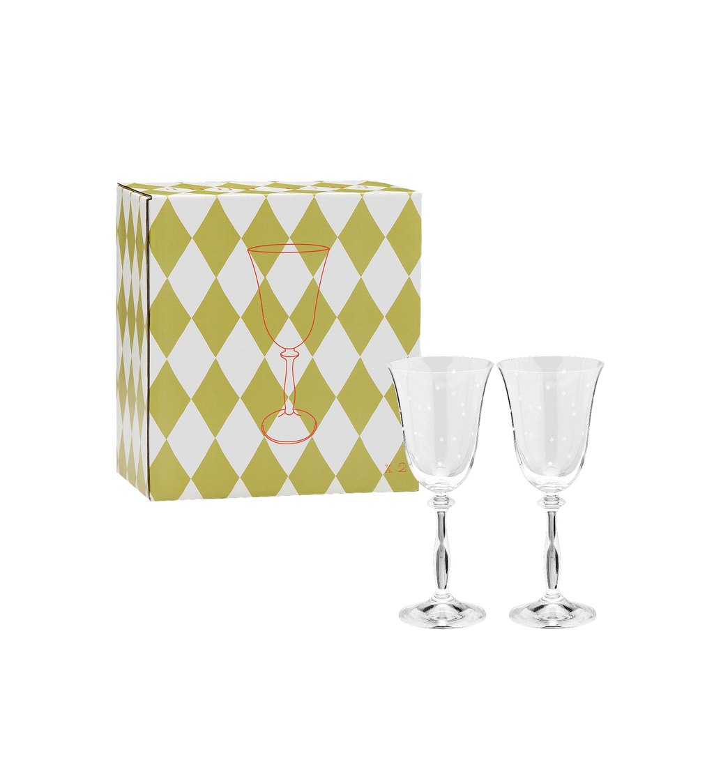 Verres À Vin Starry Eve - Lot De 2