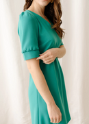 Robe Béryl Émeraude Clair