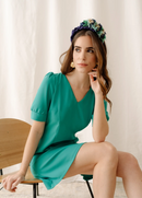 Robe Béryl Émeraude Clair