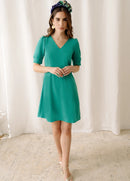 Robe Béryl Émeraude Clair