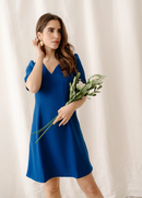 Robe Béryl Bleue De Prusse