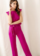 Pantalon Amelia Magenta Violine