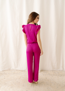 Pantalon Amelia Magenta Violine