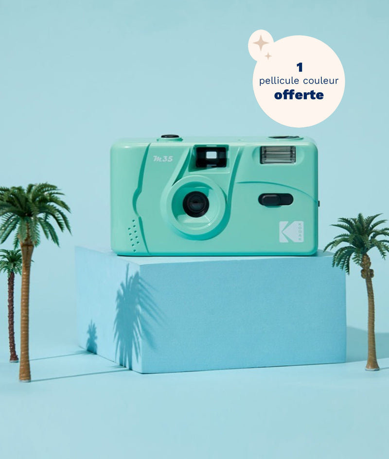 Appareil Photo - M35 - Menthe - 1 Pellicule Couleur Offerte - Kodak
