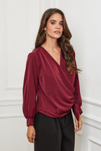 Blusa - Burdeos