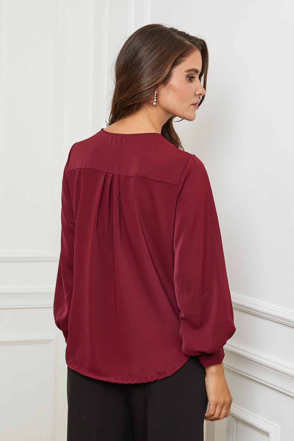 Blusa - Burdeos